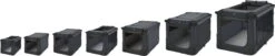 Maelson Soft Kennel - Robuuste Hondenbench Van Zacht Materiaal - Opvouwbare Kennel Met Stevig Stalen Binnenframe - Zwart/antraciet - XXS / XS / S / M / L / XL / XXL - 72 S -Huisdierbenodigdheden 1200x246 1