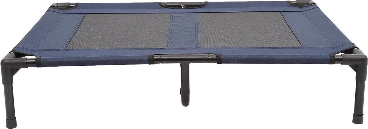 Paws & Claws - Hondenbed - Hondenstretcher - Honden Ligbed - Portable Draagbaar - 92 X 76 X 18 Cm - Blauw 3 Paws & Claws - Hondenbed - Hondenstretcher - Honden Ligbed - Portable Draagbaar - 92 X 76 X 18 Cm - Blauw - Afbeelding 3