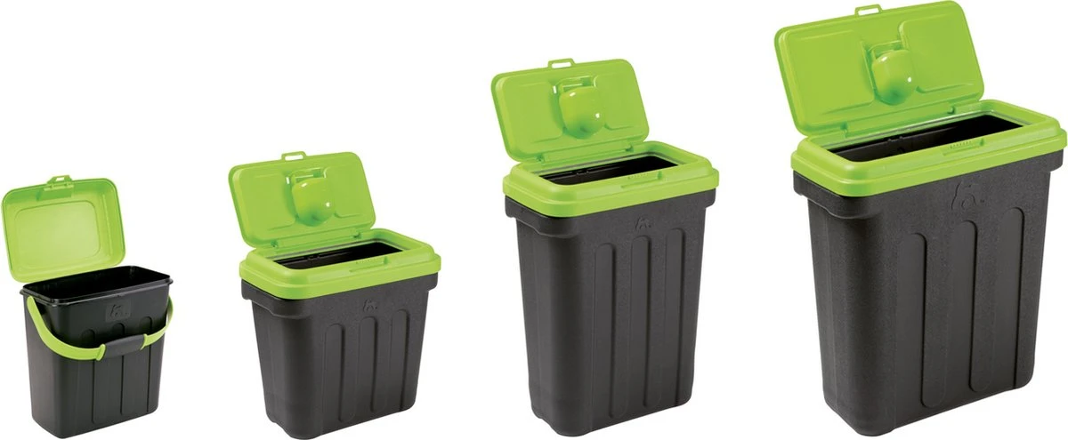 Maelson Dry Box - Voedselcontainer Zwart Groen Met Bijgeleverd Schepje - Bewaarbox In 4 Maten Van 7,5 Kg Tot 20 Kg - Maelson Dry Box 3 Zonder Schepje 1 Maelson Dry Box - Voedselcontainer Zwart Groen Met Bijgeleverd Schepje - Bewaarbox In 4 Maten Van 7,5 Kg Tot 20 Kg - Maelson Dry Box 3 Zonder Schepje