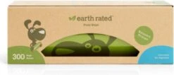 Earth Rated Eco Poepzakjes Dispenser Tissue Stijl Geurloos 300 Zakjes -Huisdierbenodigdheden 1200x515