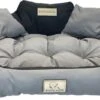 KingDog - Groot Honden- En Kattenbed 75 X 65 | Donkergrijs - Maat M