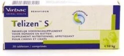 Virbac Telizen S 50 Mg - 30 TABLETTEN -Huisdierbenodigdheden 1200x543 1