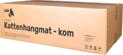 Kattenhangmat - Voor Aan Het Raam - Kom Vorm - Kattenmand - Raam - Hangmat Kat - Dieren - Kattenbed - Kattenmand - Slaapplek - Ligplaats - Grijs -Huisdierbenodigdheden 1200x545 5