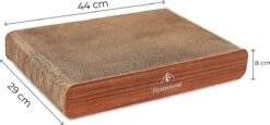 Pfotenolymp® Wandkrabplank / Krabmat - Wandkrabplank / Kattenkrabplank / Wandkrabmat (44cmx29cm) -Huisdierbenodigdheden 1200x559 4