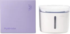 Pettadore Hydrate Compact - Drinkfontein Kat/Hond - Slimme Waterfontein Met App - 1,9L -Huisdierbenodigdheden 1200x593