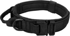 Militaire Tactische Halsband Duitse Shepard Medium Grote Hond Halsbanden Voor Walking Training Duarable Halsband Controle Handvat- Donkergroen Olijf Bruin- L 42-54 CM -Huisdierbenodigdheden 1200x616 2