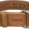 Trixie Rustic Vetleren Halsband "Heartbeat" - Maat M