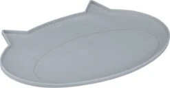 Navaris Siliconen Voederbakmat Voor Katten - Waterdichte Anti-slip Mat Voor Voerbak En Waterbak - 50x32 Cm - In Grijs Kattendesign -Huisdierbenodigdheden 1200x620 3