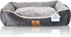 Bella & Balu Hondenbed - Verschillende Maten Voor Kleine, Middelgrote En Grote Honden | XS | Hondenbank Inclusief Verwijderbaar Honden Kussen - Pluizig, Warm, Wasbaar, Gewatteerd -Huisdierbenodigdheden 1200x635 6