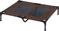 Hondenbed - Hondenstretcher - Honden Ligbed - L - Draagbaar - 92Lx76Bx18H Cm - Bruin -Huisdierbenodigdheden 1200x635 7