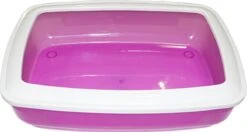 Pawise Kattenbak Laag Model - Open Kattenbak - Duurzaam En Gebruiksvriendelijk - 48x36 Cm - Plastic - Kleur Assorti -Huisdierbenodigdheden 1200x639 3