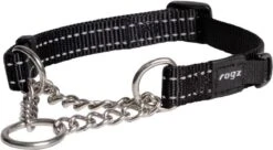 Rogz Utility Sliphalsband Ketting Zwart - - 45-70x2.5 Cm -Huisdierbenodigdheden 1200x661 2