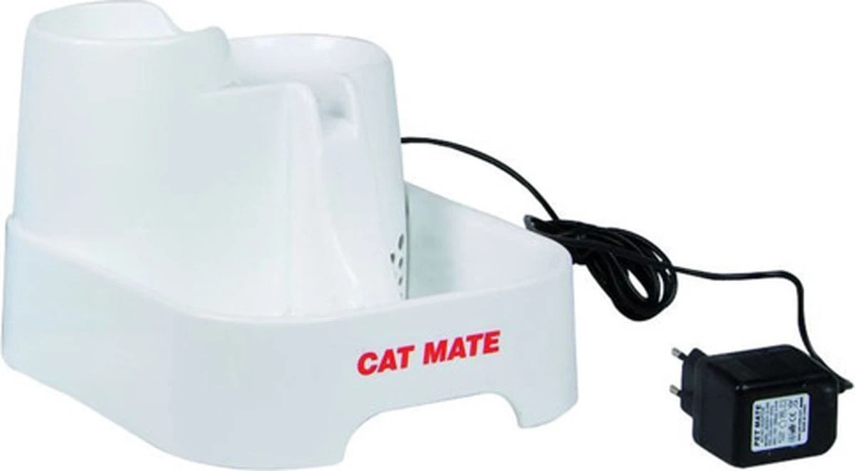 Cat Mate - Waterfontein Kat - Kattenfontein - Drinkfontein Kat - Fluisterstil - Poezen Fontein - Dieren Drinkbakken - Honden Fontein - 2 L 11 Cat Mate - Waterfontein Kat - Kattenfontein - Drinkfontein Kat - Fluisterstil - Poezen Fontein - Dieren Drinkbakken - Honden Fontein - 2 L - Afbeelding 11