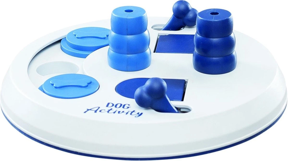 Trixie Honden Activity Flip Board - Hondenspeelgoed - Wit/Blauw - 23 Cm 8 Trixie Honden Activity Flip Board - Hondenspeelgoed - Wit/Blauw - 23 Cm - Afbeelding 8