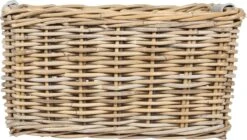 Basil Dorset Fietsmand L - Voor - Rotan - Grijs - Large -Huisdierbenodigdheden 1200x680 1