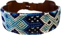 Hondenhalsband - Lichtblauw - XL ( Nekomvang 53 - 63 Cm )