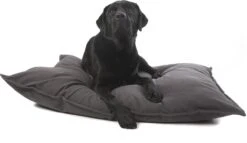 Lex & Max Tivoli - Losse Hoes Voor Hondenkussen - Rechthoek - Antraciet - 100x70cm -Huisdierbenodigdheden 1200x695 4