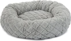 Beeztees Levisa - Kattenmand - Pluche - Grijs - 43x43x13 Cm