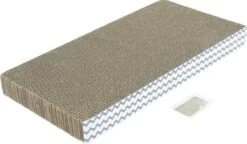 Cats Collection Krabplank Met Kattenkruid 27 Cm Bruin 2-delig