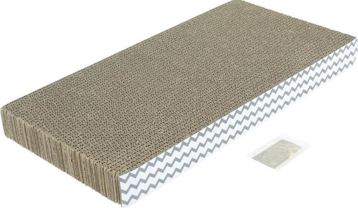 Cats Collection Krabplank Met Kattenkruid 27 Cm Bruin 2-delig 1 Cats Collection Krabplank Met Kattenkruid 27 Cm Bruin 2-delig