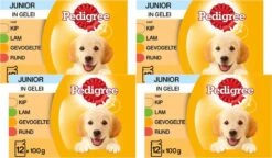 Pedigree Pouch Junior Multipack - Hondenvoer - 4 X 12x100 G -Huisdierbenodigdheden 1200x701 4