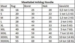 Adidog Hoodie - Hondentrui Maat XXL - Blauw - Hondenkleding - Gewicht Hond 5 Tot 7 KG -Huisdierbenodigdheden 1200x702 7