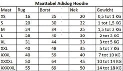 Adidog Hoodie - Hondentrui Maat XL - Zwart - Hondenkleding - Gewicht Hond 3 Tot 5 KG -Huisdierbenodigdheden 1200x702 8