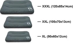 Hondenkussen XL - Donkergrijs - 60 X 90 X 12 12 Hondenkussen XL - Donkergrijs - 60 X 90 X 12 -Huisdierbenodigdheden 1200x705 5