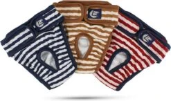 Loopsheid Broekje - Hondenbroekje - Loopsheid - Diverse Maten Navy Streep -Huisdierbenodigdheden 1200x708 6