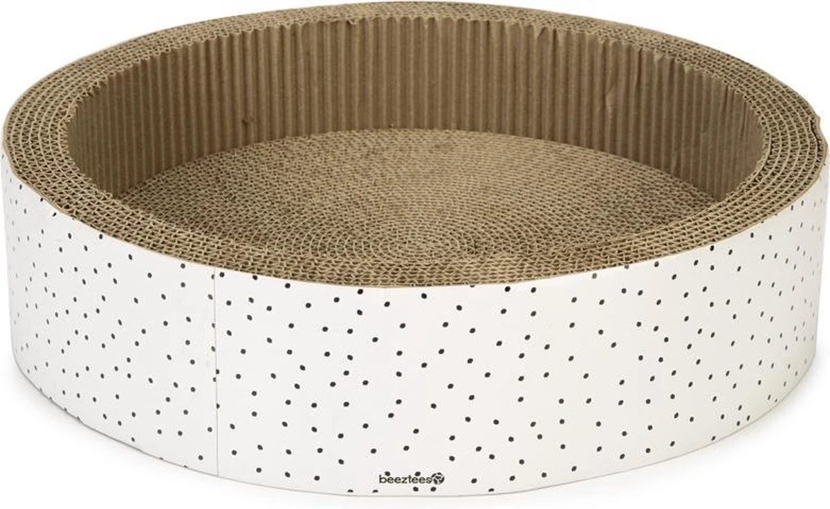 Beeztees Leezi - Krabspeelgoed - Karton - 42x42x10 Cm 1 Beeztees Leezi - Krabspeelgoed - Karton - 42x42x10 Cm