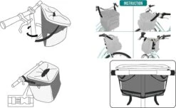 Viervoetjes - Fietsmand Voor Honden - Met HondenRiem - Draagbare Honden Fietsmand - Grijs & Groen 10 Viervoetjes - Fietsmand Voor Honden - Met HondenRiem - Draagbare Honden Fietsmand - Grijs & Groen -Huisdierbenodigdheden 1200x740 1