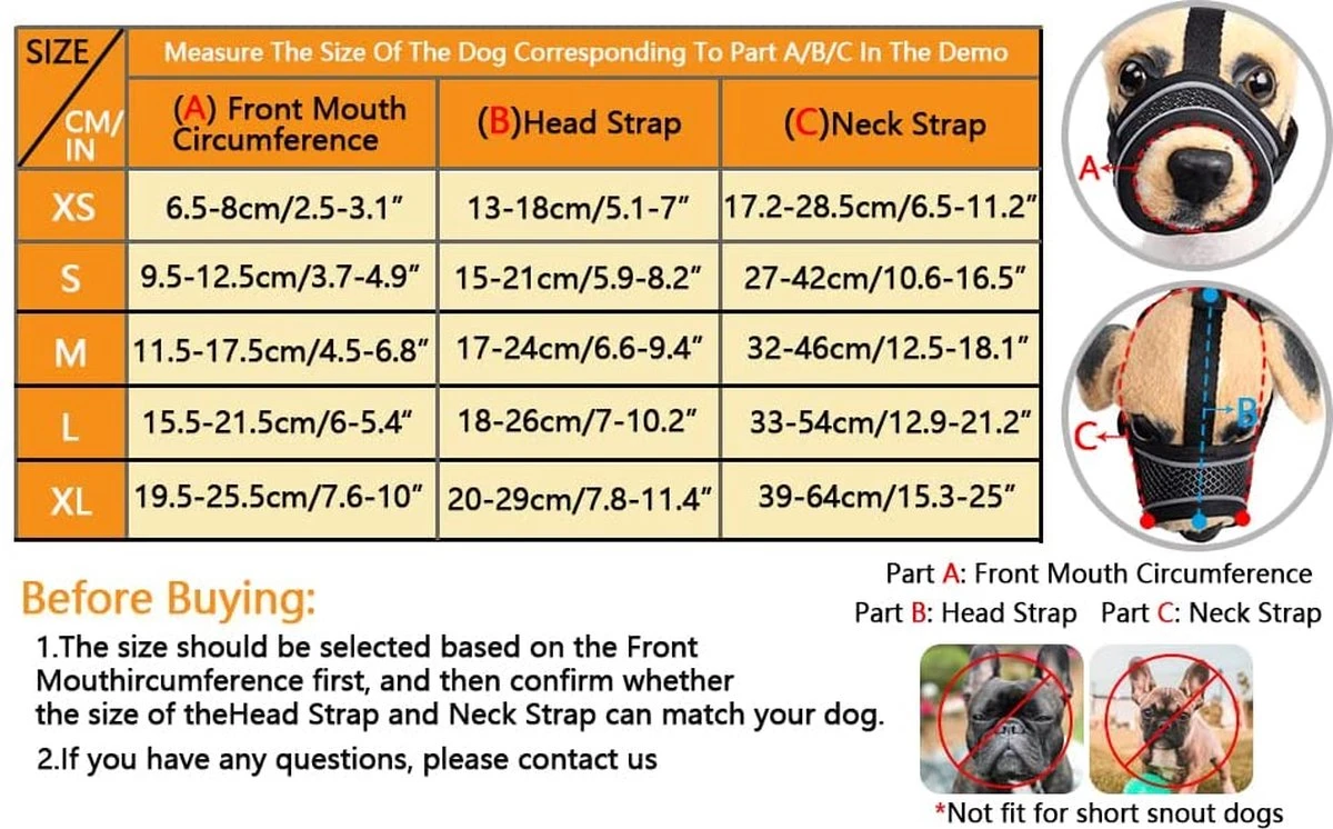 Merkloos Hoog Kwaliteit Muilkorf Met Bedrukt Patroon - Muilkorf Hond - Hondensnuit - Anti Blaf En Bijt - Voor Kleine En Grote Honden Maat M Zwart Reflecterend 7 Merkloos Hoog Kwaliteit Muilkorf Met Bedrukt Patroon - Muilkorf Hond - Hondensnuit - Anti Blaf En Bijt - Voor Kleine En Grote Honden Maat M Zwart Reflecterend - Afbeelding 7