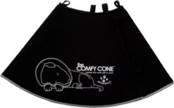 Comfy Cone Hondenkraag Medium - Zwart -Huisdierbenodigdheden 1200x748