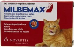 Milbemax Ontworming Tabletten Grote Kat 2 - 12 Kg 2 X 2 Tabletten -Huisdierbenodigdheden 1200x756 6