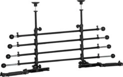 Hondenrek Auto - Hondenrek - Autorek Hond - Bagagerek - Verstelbaar - Staal - Zwart -Huisdierbenodigdheden 1200x758 1