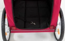 Trixie Hondenfietskar Zwart / Rood - 80X75X86 CM -Huisdierbenodigdheden 1200x764 1