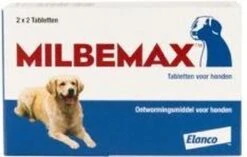 Milbemax Grote Hond 2x2 Tabletten - 1 ST à 2 X 2 TABL -Huisdierbenodigdheden 1200x764