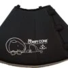 Comfy Cone Hondenkraag Medium - Zwart
