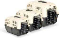 Skudo MPS Benche IATA - Transportbox - Taupe/Sand - 60x40x39 Cm -Huisdierbenodigdheden 1200x771 4