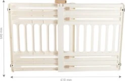 Iris Ohyama Huisdier Bariere PBR-600 - Kunststof - Wit/Beige - Uitschuifbaar 13 Iris Ohyama Huisdier Bariere PBR-600 - Kunststof - Wit/Beige - Uitschuifbaar -Huisdierbenodigdheden 1200x774 1