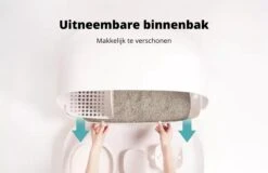 MakeSure Kattenbak Met Lade - Groen - 60 X 38 X 45 Cm - Design -Huisdierbenodigdheden 1200x775 8