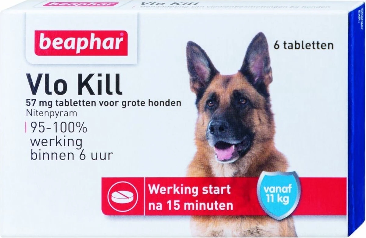 Beaphar Vlo Kill - Vanaf 11 Kg - 1 St 1 Beaphar Vlo Kill - Vanaf 11 Kg - 1 St