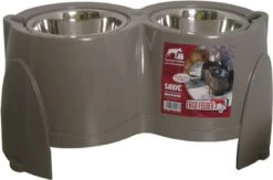 Savic Ergo Feeder - Grijs 1500 Ml 2 X 21 Cm