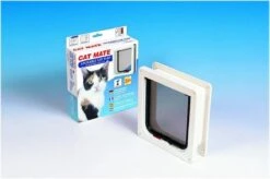 Cat Mate Kattenluik 234 Met Tweewegsluiting - Wit - 19,2 X 20cm -Huisdierbenodigdheden 1200x798 44