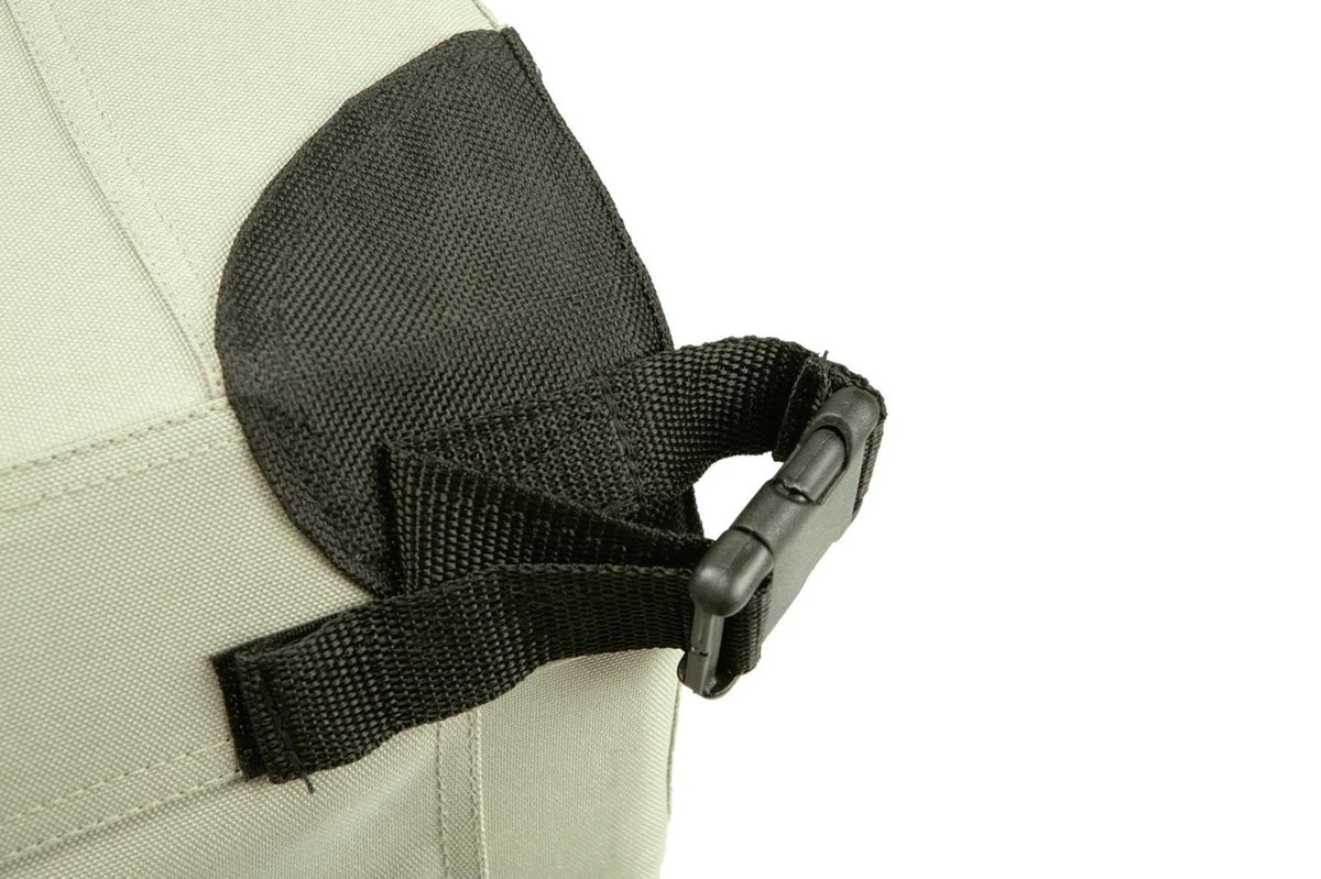 Maelson Soft Kennel - Robuuste Hondenbench Van Zacht Materiaal - Opvouwbare Kennel Met Stevig Stalen Binnenframe - Beige/zwart - XXS / XS / S / M / L / XL / XXL - 92 L 7 Maelson Soft Kennel - Robuuste Hondenbench Van Zacht Materiaal - Opvouwbare Kennel Met Stevig Stalen Binnenframe - Beige/zwart - XXS / XS / S / M / L / XL / XXL - 92 L - Afbeelding 7