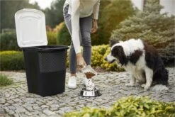 Rotho Archie - Voedselopslag / Voerbak Met Deksel Van 38 Liter - Zwart - BPA-vrij -Huisdierbenodigdheden 1200x800 113