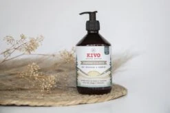Kivo Petfood - Supplement Schapenvet & Olijfolie, Knoflook & Zeewier 500ml - Ondersteund Bij Haaruitval En Het Beschermen Van Darmflora, Skelet En Gebitsvorming - Helpt Bij Tegen Gaan: Wormen, Vlooien, Muggen En Teken -Huisdierbenodigdheden 1200x800 130