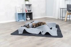 Trixie Cat Activity Adventure Carpet Grijs 99x99 Cm -Huisdierbenodigdheden 1200x800 338
