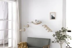 Klimmuur Kat XXL Editie - Krabpaal - Katten Klimmuur - Katten Klim Wand - Met Hangmat -Huisdierbenodigdheden 1200x800 368