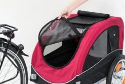 Trixie Hondenfietskar Zwart / Rood - 75X63X68 CM -Huisdierbenodigdheden 1200x800 60